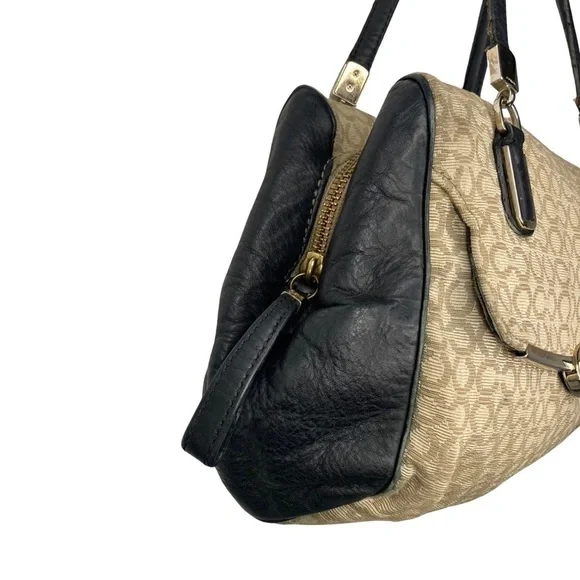 COACH Authentic Vintage Madison Madeline Op Art jacquard bag #25215 - Picture 3 of 13